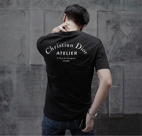 tshirt dior atelier|christian dior cd t shirt.